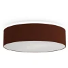 Soft Plafond Ø44 - Loftlampe - Rustrød Uld, 2×E27