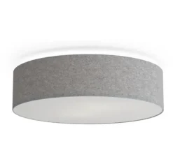 Soft Plafond Ø44 - Loftlampe - Uld Grå - Belid