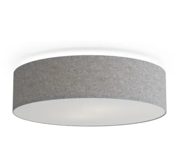 Soft Plafond Ø50 - Loftlampe - Uld Grå - Belid