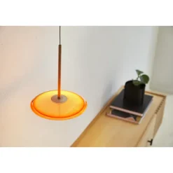 Solene Sospensione - orange LED-pendel fra Loom Design