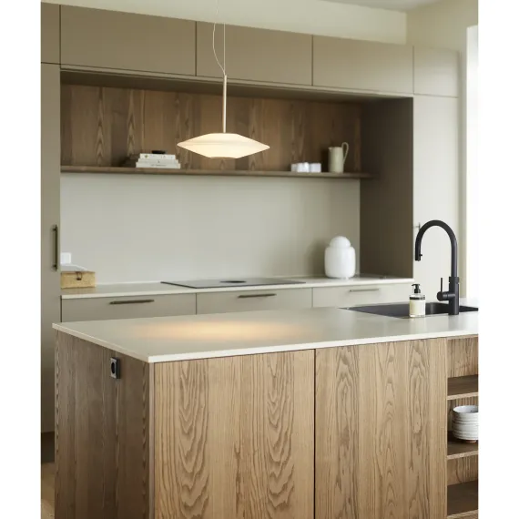SOLENE SOSPENSION LED LARGE HVID/SOFT IVORY PENDEL