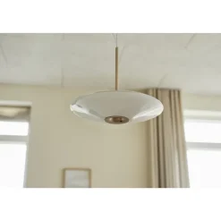 SOLENE SOSPENSION LED LARGE HVID/SOFT IVORY PENDEL