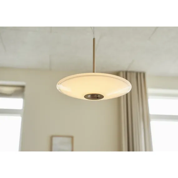 SOLENE SOSPENSION LED LARGE HVID/SOFT IVORY PENDEL