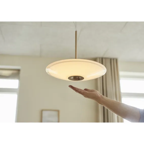 SOLENE SOSPENSION LED LARGE HVID/SOFT IVORY PENDEL