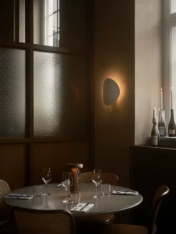 SPARGO VÆG E27 HVID/MESSING