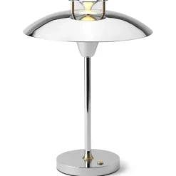 Stepp 1-2-3 Portable - Mørke Krom - Genopladelig bordlampe i elegent finish