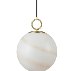 STOCKHOLM PENDEL Ø30 MARBLE BRUN