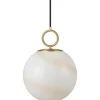 STOCKHOLM PENDEL Ø24 MARBLE BRUN