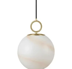 STOCKHOLM PENDEL Ø24 MARBLE BRUN