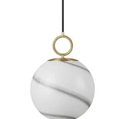 STOCKHOLM PENDEL Ø24 MARBLE GRÅ
