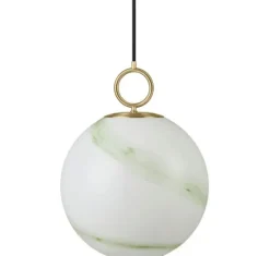 STOCKHOLM PENDEL Ø30 MARBLE GRØN