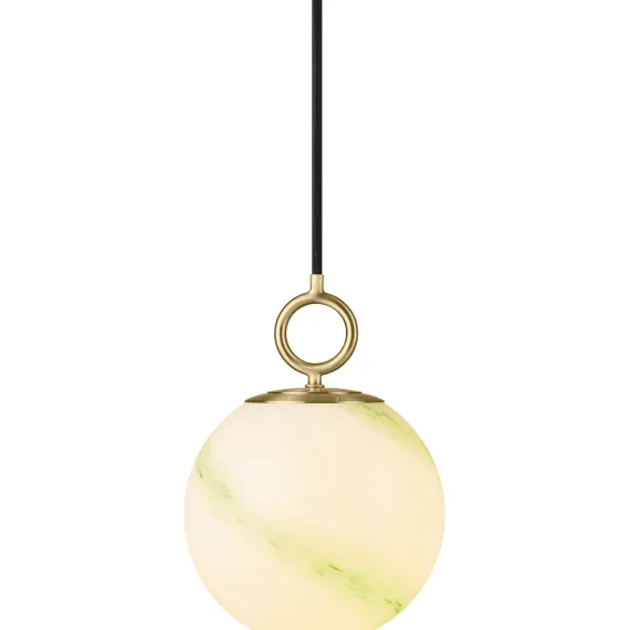 STOCKHOLM PENDEL Ø18 MARBLE GRØN