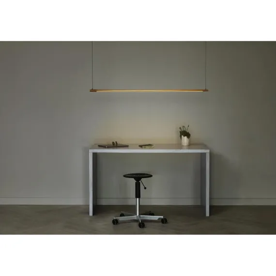 STRAW LANGBORDPENDEL 200 MESSING LED
