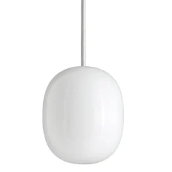 Superæg 150p - Opal (G9 42w) - Hvid LEDning 3m - Pendel