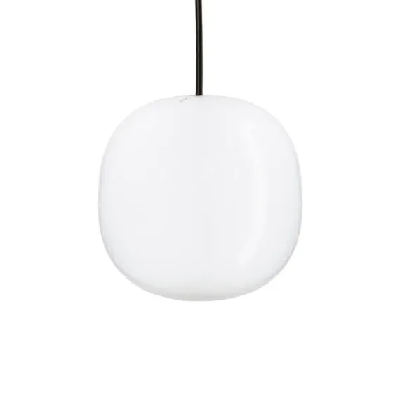 Superkube 150p - Opal (G9 42w) - Sort LEDning 3m - Pendel