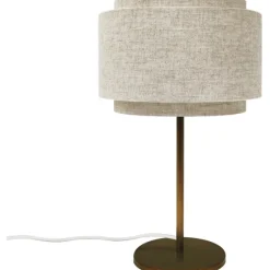 TAKAI H37 BEIGE STOF BORDLAMPE