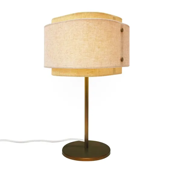 TAKAI H37 BEIGE STOF BORDLAMPE