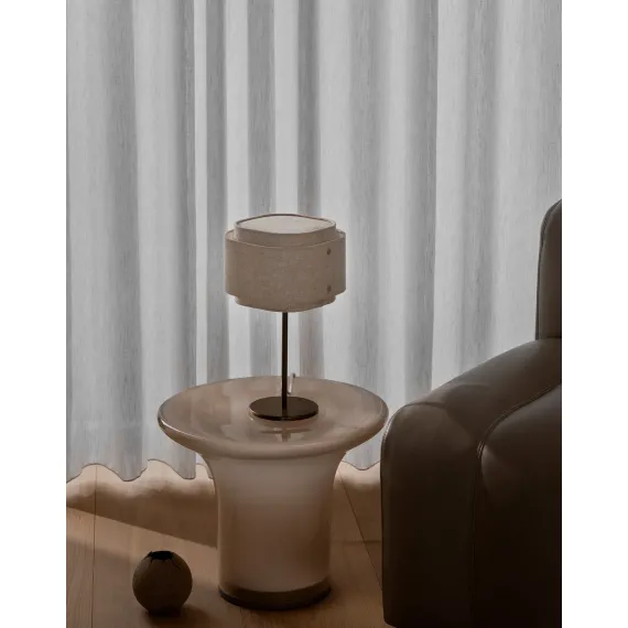 TAKAI H37 BEIGE STOF BORDLAMPE