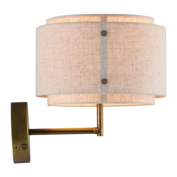 TAKAI VÆGLAMPE BEIGE