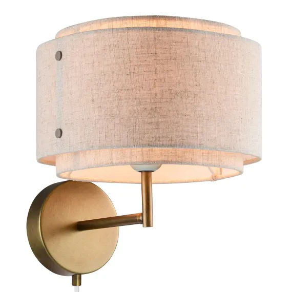 TAKAI VÆGLAMPE BEIGE