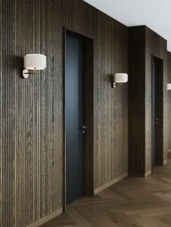 TAKAI VÆGLAMPE BEIGE
