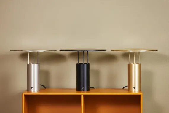 Tempel 280 Bordlampe - Aluminium/Stål - Piet Hein