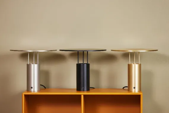 Tempel 280 Bordlampe - Sort - Piet Hein