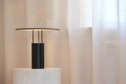 Tempel 280 Bordlampe - Sort - Piet Hein