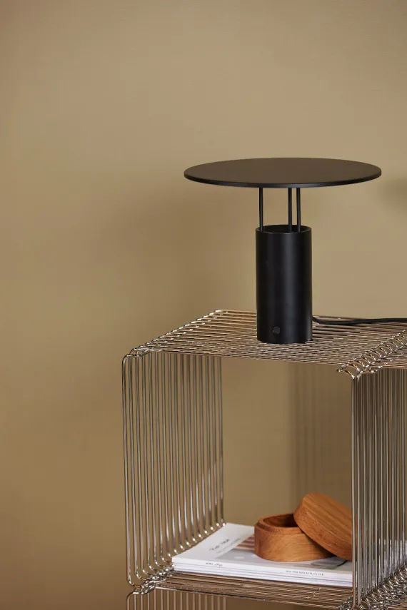 Tempel 280 Bordlampe - Sort - Piet Hein