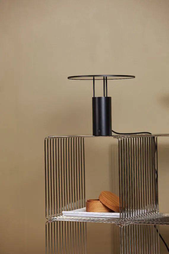 Tempel 280 Bordlampe - Sort - Piet Hein