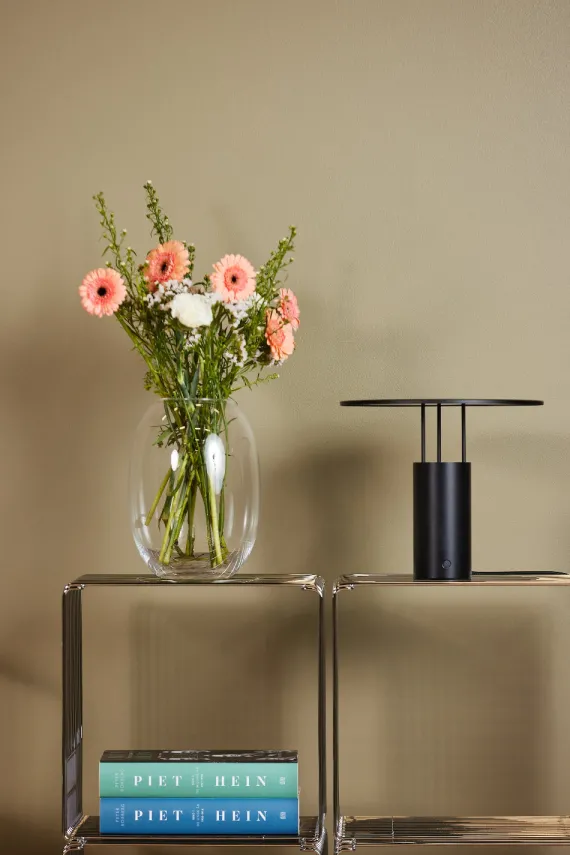 Tempel 280 Bordlampe - Sort - Piet Hein