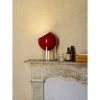 TOPAN VP13 - BORDLAMPE - AKRYL BASE OG VERMILION RED