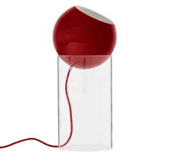 TOPAN VP14 - GULVLAMPE - AKRYL BASE OG VERMILION RED