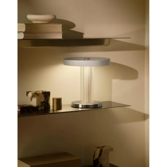 TREZZI PORTABLE BORDLAMPE HVID