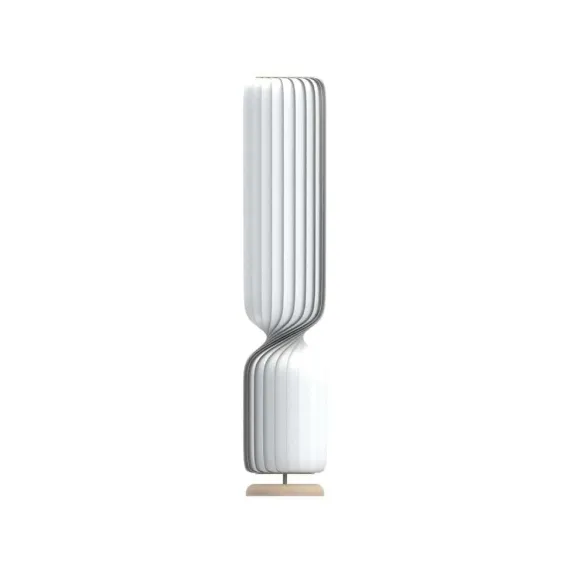 TR41 Gulvlampe - Hvid Polykarbonat / Nonwoven, H 127 cm | Tom Rossau