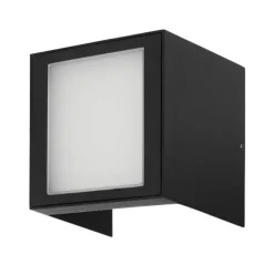 Una Væglampe Sort LED