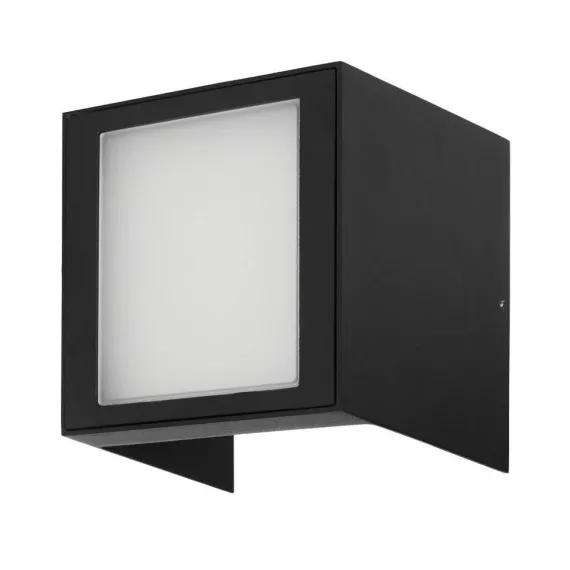 Una Væglampe Sort LED