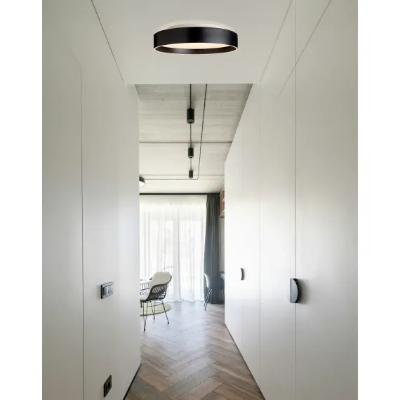 UNIVERSAL 3 LITE PLAFOND Ø50 SORT