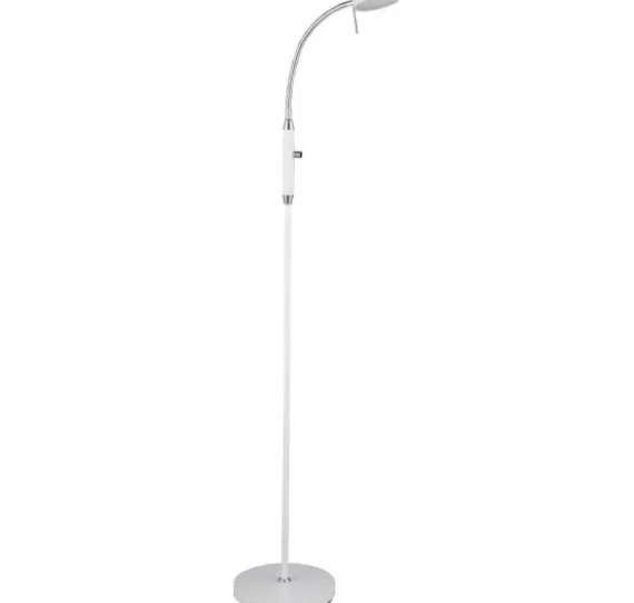 VEGAS GULVLAMPE 1 ARM HVID