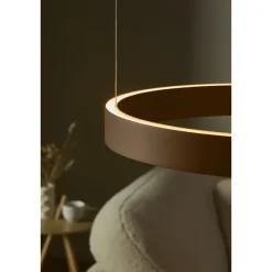 VELORA LARGE Ø60 LED CARAMEL BROWN PENDEL