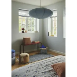 VILLO RISPAPIR Ø60 SKÆRM BLÅ U/OPHÆNG - Nordlux