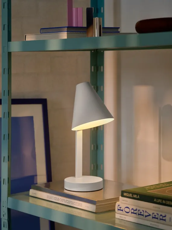 Wilmer | Bordlampe | Hvid