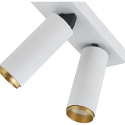 X-BEAM DOBBELTSPOT HVID/GULD